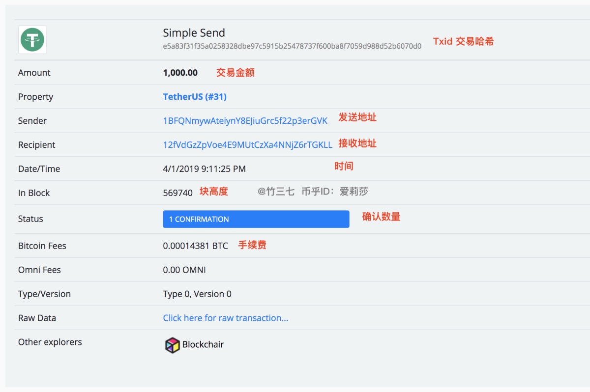 交易详细信息